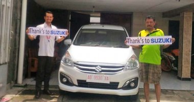 Penyerahan Mobil Baru Suzuki New Ertiga GX Solo