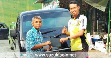 Terima kasih bapak Harjono yang telah membeli mobil baru Suzuki New Carry Pick Up bersama Bambang Pram, Dealer Suzuki Solo Indonesia Utama